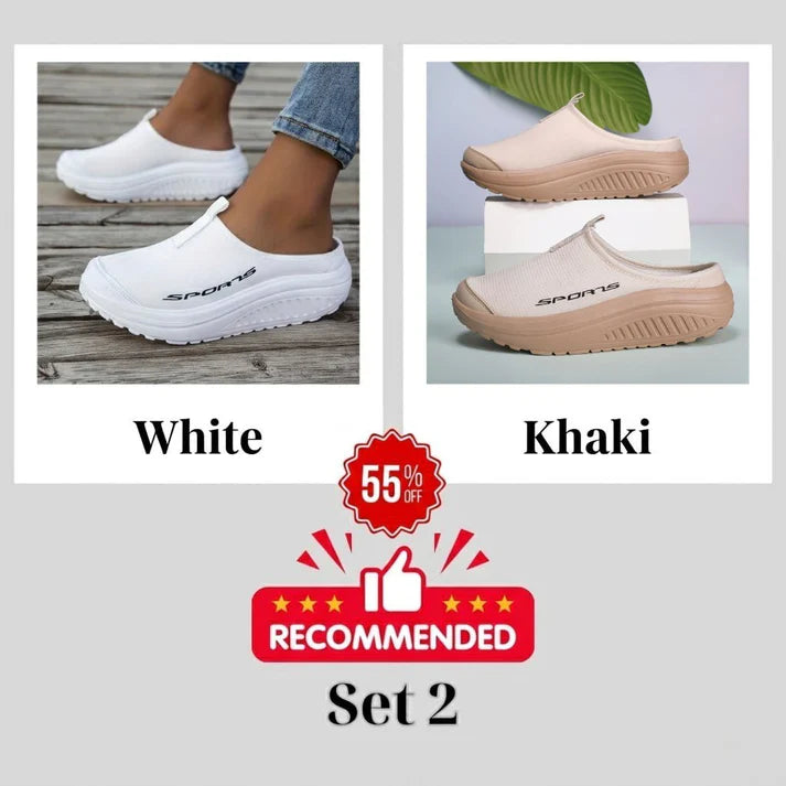 đ„Best Seller-Last Day Sale 60% OFFđ„Summer Thick Soled Women'S Hooded Slippers, Anti-slip and Wear-Resistant
